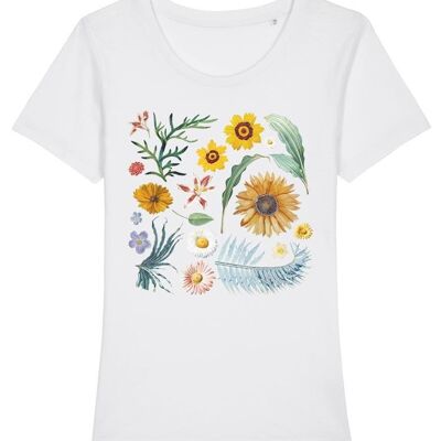 Floral T-shirt Women's - White
