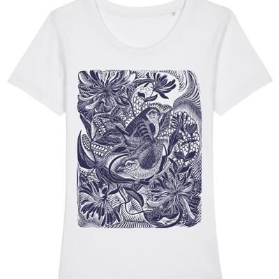 Birds T-shirt Women's - White