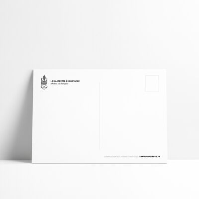 Postkarte FILS DE PUTE - Sammlung von Schimpfwörtern und Beleidigungen aus der französischen Sprache