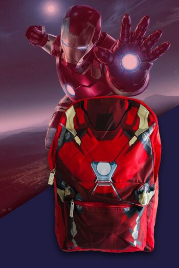 Sac à dos Marvel Civil War Iron Man Torso 7