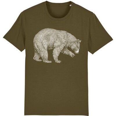 Grizzly Bear T-shirt Men's - Khaki