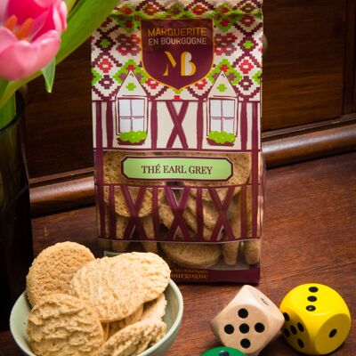 Organic Earl Gray Tea Biscuits - Individual bag of 130g