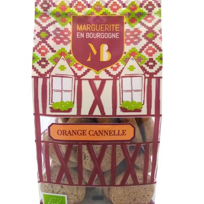 Organic Orange Cinnamon Biscuits - Individual bag of 130g