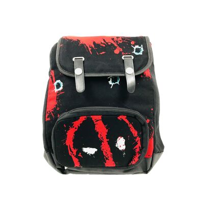 Marvel Deadpool Twelve Bullets Canvas Backpack