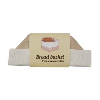 Corbeille à pain, sac de rangement - Beige 2