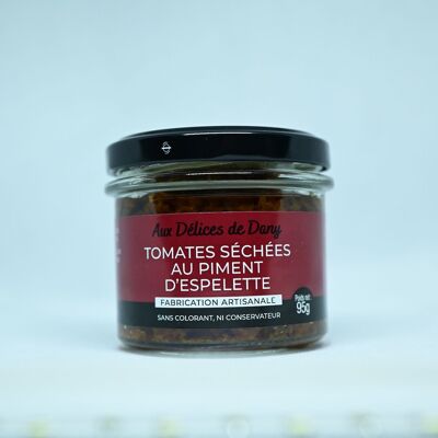 Dried tomatoes with Espelette peppers