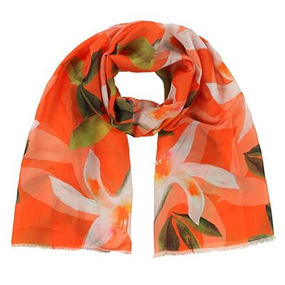 Ariel - orange fiber scarf - orange - 760