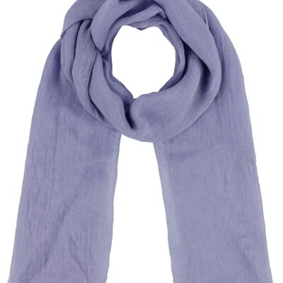 Paola- linen summer scarf - purple-620