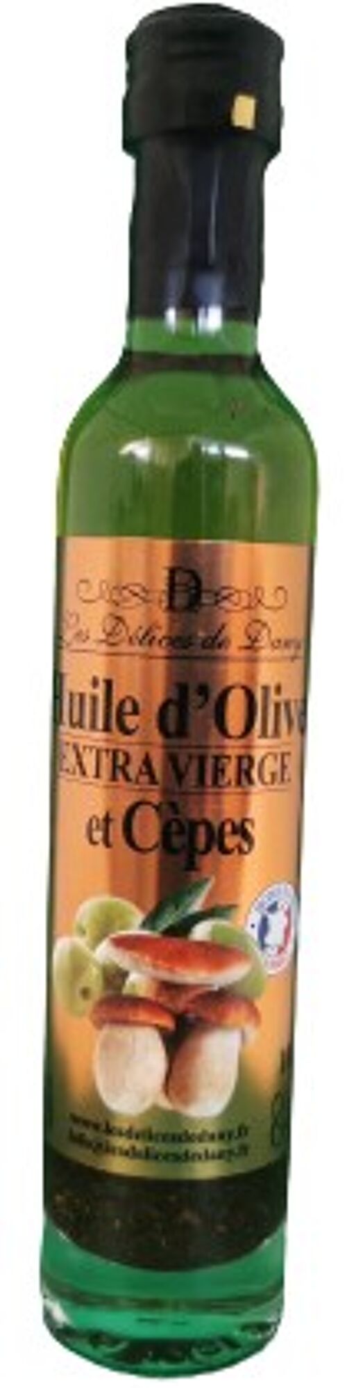 Huile d'olive vierge extra aux cèpes