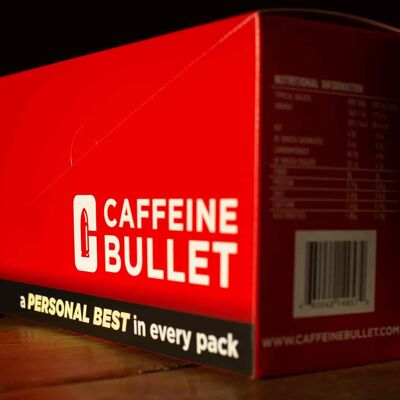 Caffeine Bullet Chocolate Orange Energy Chews Box mit 20 Packungen