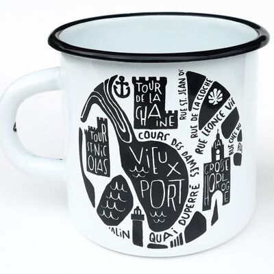 Mug emaillé La Rochelle