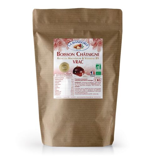 Boisson Châtaigne en poudre VRAC - 1kg