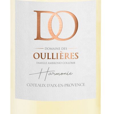 Harmonie Vin Coteaux d'Aix en Provence Blanc 2023