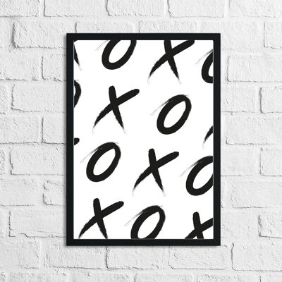 OXOX Childrens Teenager Pretty Room Print A4 Normal