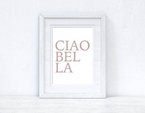 CIAOBELLA CIAO BELLA Nude Pink Dressing Room Simple Print A4 Normal