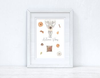 Autumn Vibes Autumn Seasonal Home Print A4 Normal 2