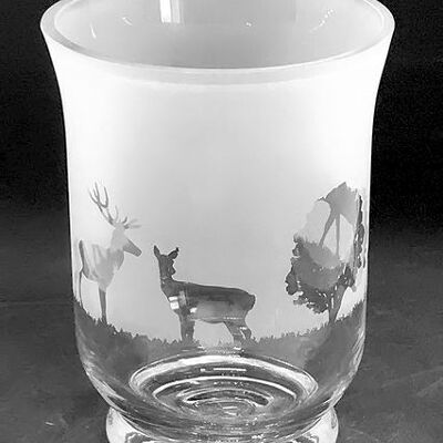 Small Vase with Stag Frieze