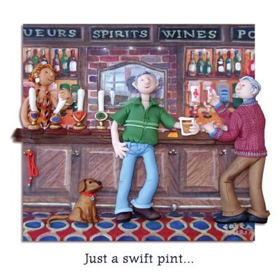 Swift pint blank art card