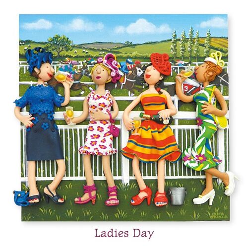 Ladies Day blank art card