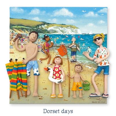 Dorset days blank art card