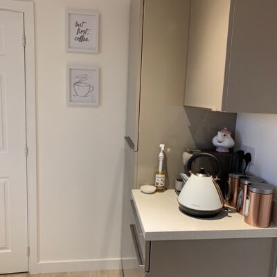 But First Coffee New Kitchen Impression simple A4 Normal
