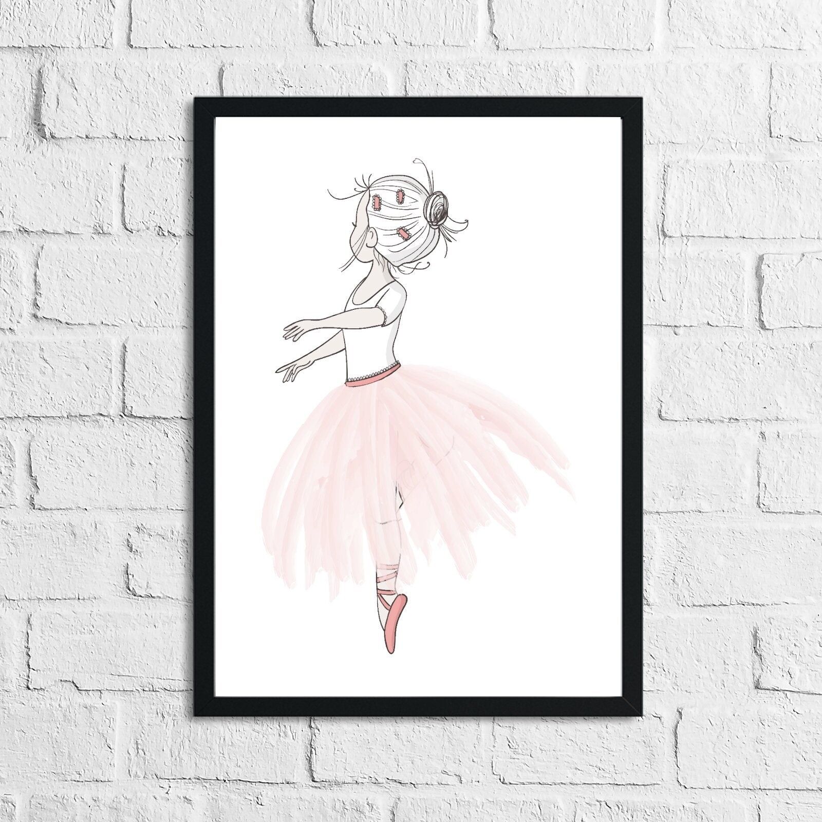 Hot Backstage Ballerinas: Prints Sizes A2/A3