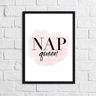 Nap Queen Pink Dormitorio Cotización Imprimir A4 Normal