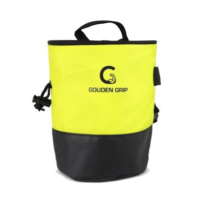 Golden Grip Puff Bag