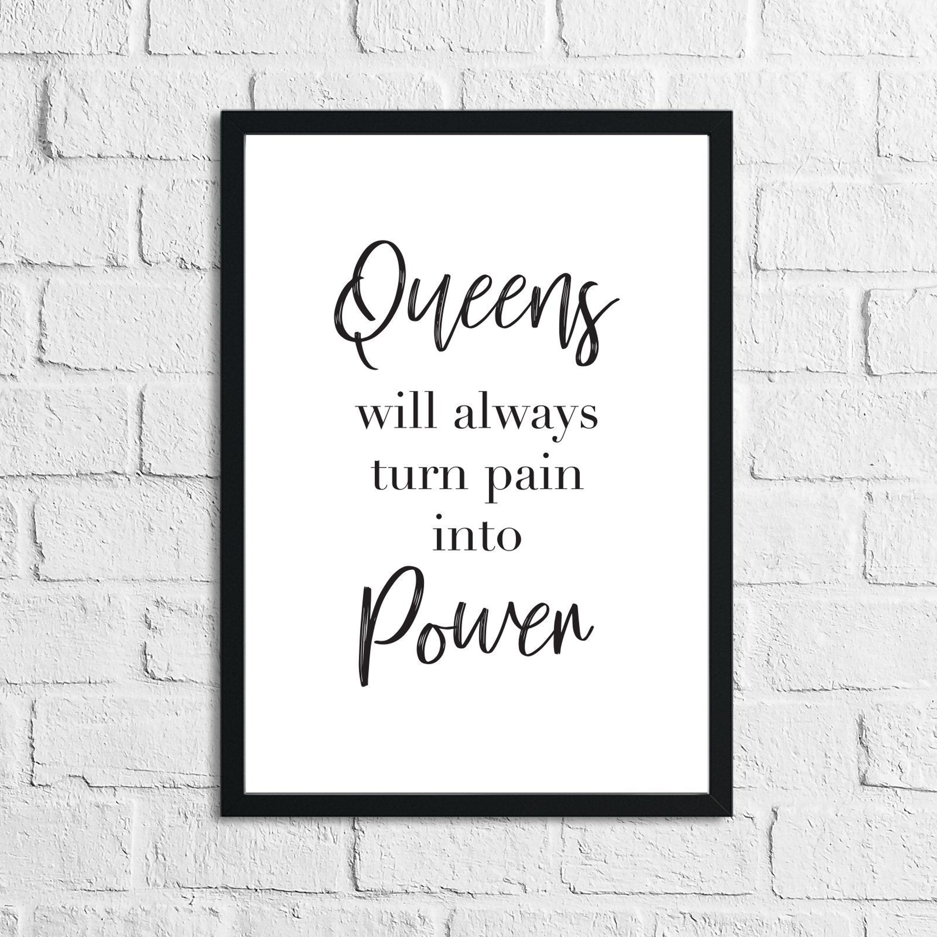 A queen will always turn pain into power. – popular America's best pics and  videos on the site