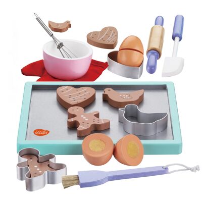 My baking cookie set with glove