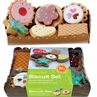 PLATEAU À BISCUITS EN BOIS