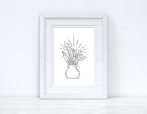 Spring Flowers Spring Seasonal Home Print A4 Normal