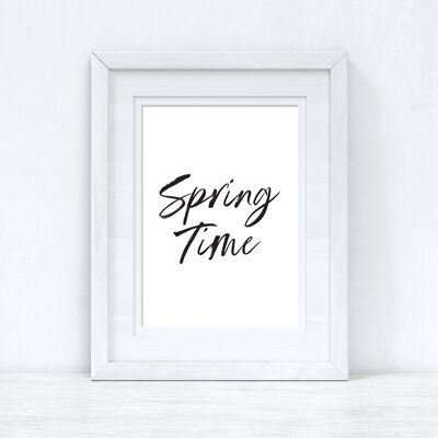 Spring Time Spring Seasonal Home Print A4 Normal