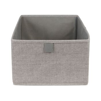 Panier de rangement, Gris, S, Oxford 2