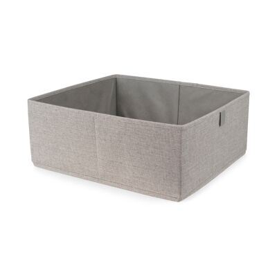Cesta de almacenaje, Gris, M, Oxford