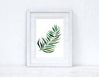 Tropical Summer Leaf Summer Seasonal Home Print A4 Normal 2