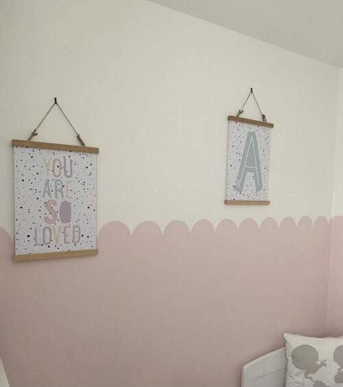 You Are So Loved Muted Pastel Colours Nursery Scandinavian S A4 Normal