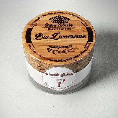 Crème déodorante bio "wishlessly happy" 50 ml