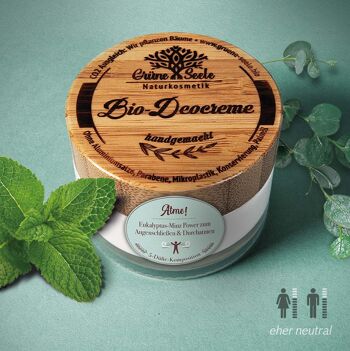 Crème déodorante bio "Respire !" 50 ml 1