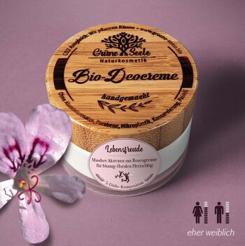 Crème déodorante bio "Joy of Life" 50 ml 1