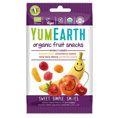 Snacks de Frutas Ecológicas 50g YUMEARTH