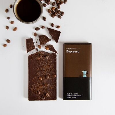 Barra de chocolate espresso, 100 g