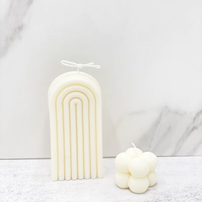 Candles Lab - Handmade soy wax gate candle. Vegan gift. Valentine’s Day. Couple gift. Boyfriend gift. Love gift. Wedding gift. Cute gift. Wife husband gift. - Small gate