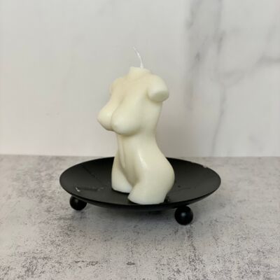 Candles Lab - candela corpo femminile in cera di soia fatta a mano