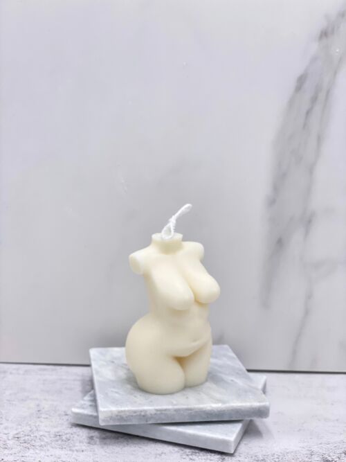 Candles Lab - handmade soy wax vegan female curvy body candle