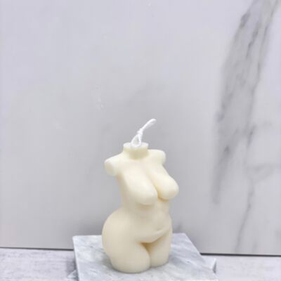 Candles Lab - handmade soy wax vegan female curvy body candle