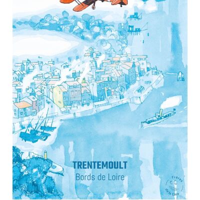 Watercolor Poster - Nantes - Trentemoult