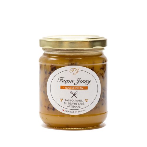 Caramel au beurre salé aux noix de pécan-220g