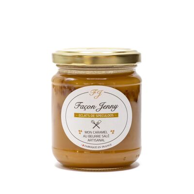 Caramel au beurre salé aux éclats de Spéculoos-220g