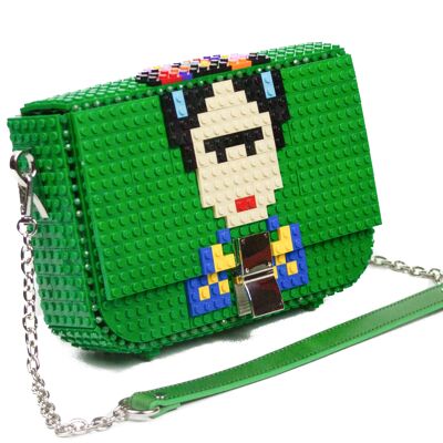 Frida clip bag green